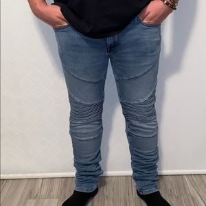 True religion light blue jeans